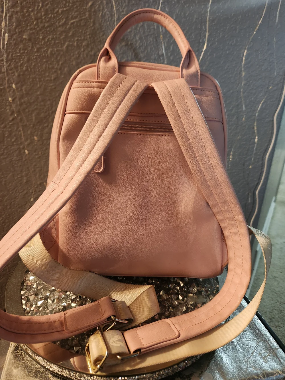 Betsey Johnson Pink Ballerina Backpack